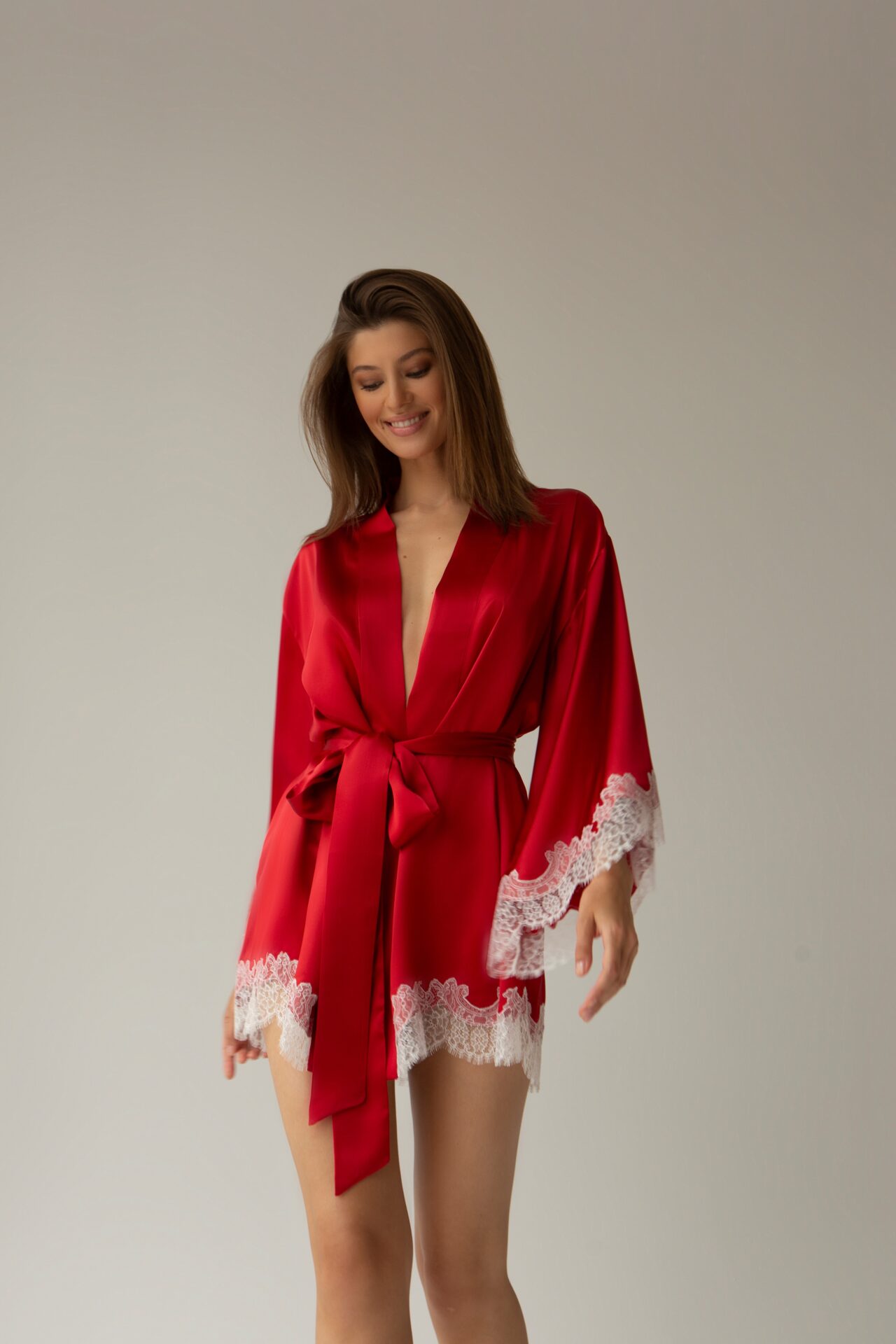 Rosso Amore Kimono IGN1W
